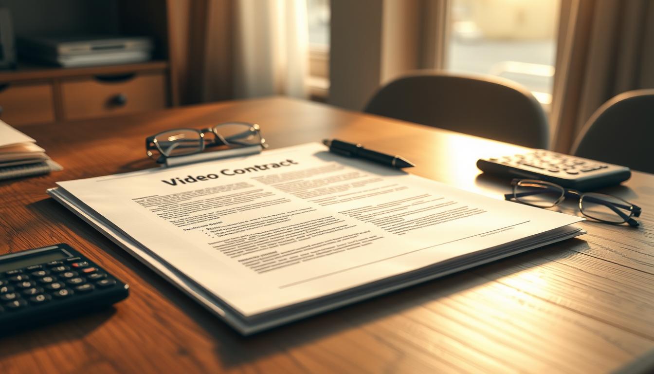 video editing contract