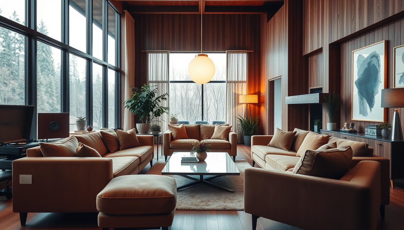 Desain Interior Retro Modern