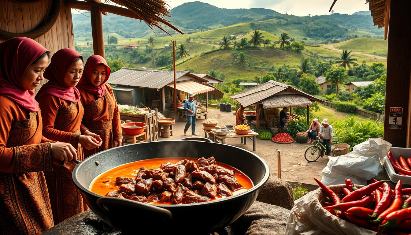 Sejarah Rendang Padang