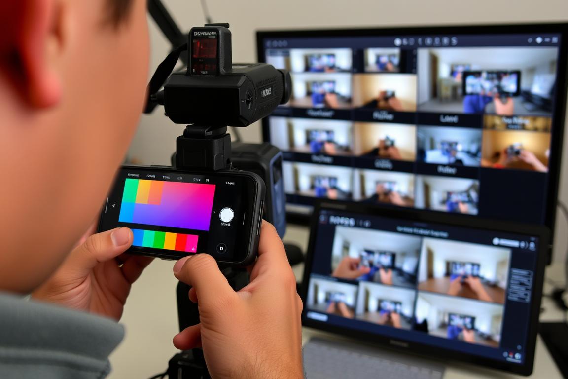 Detailed feature testing of a smartphone camera system