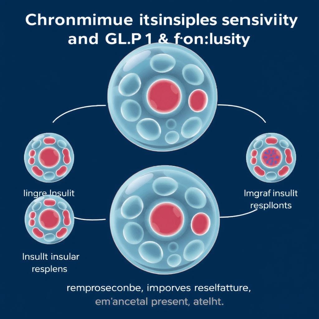 Chromium improving insulin sensitivity and GLP-1 function