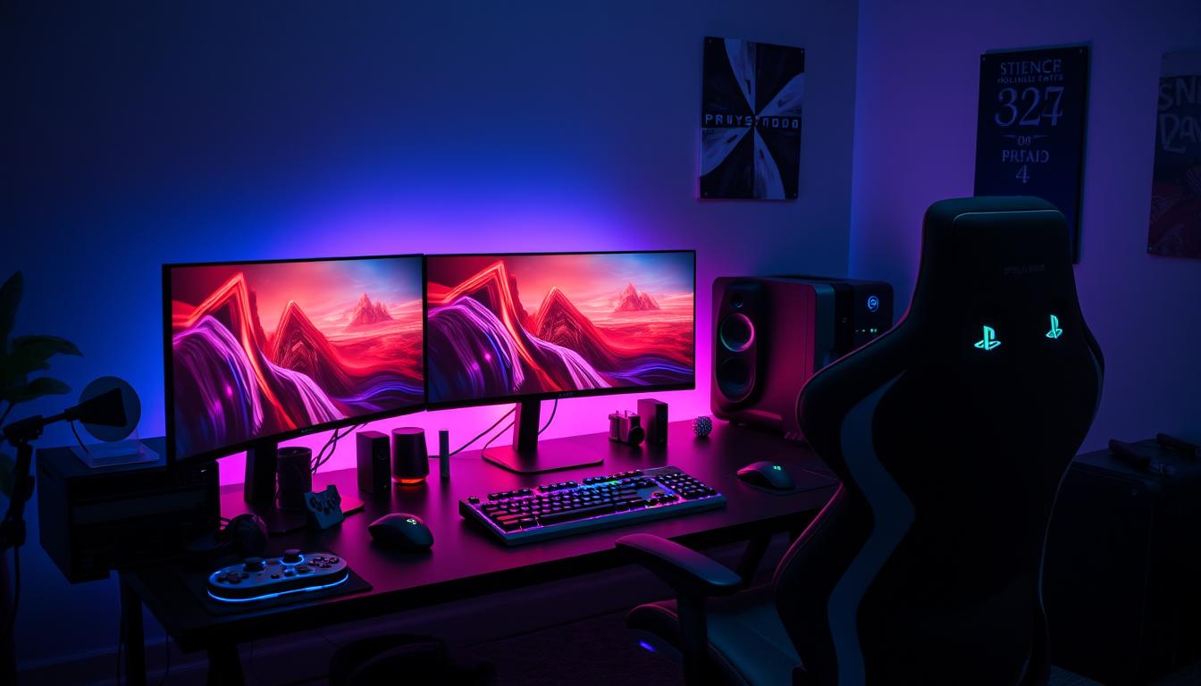 Complete gaming battlestation featuring all Best Gaming Gear 2025 recommendations