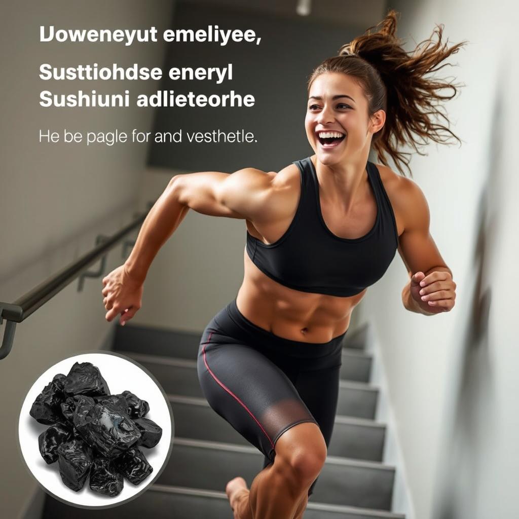 Shilajit natural para aumentar la energía y resistencia física