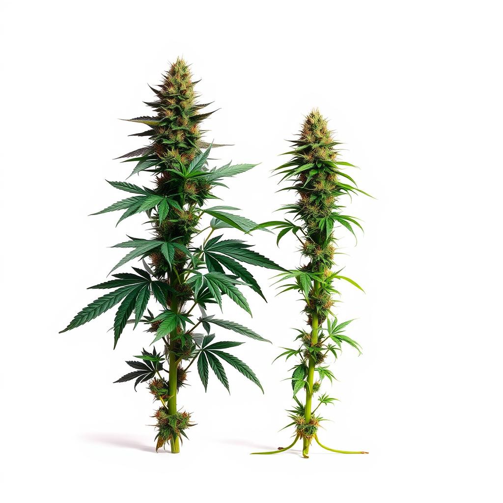 Indica vs Sativa Cannabis