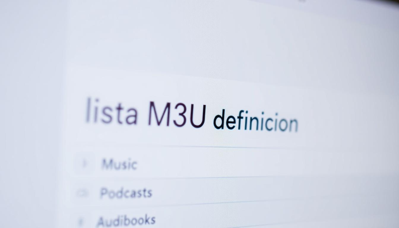 lista M3U definición