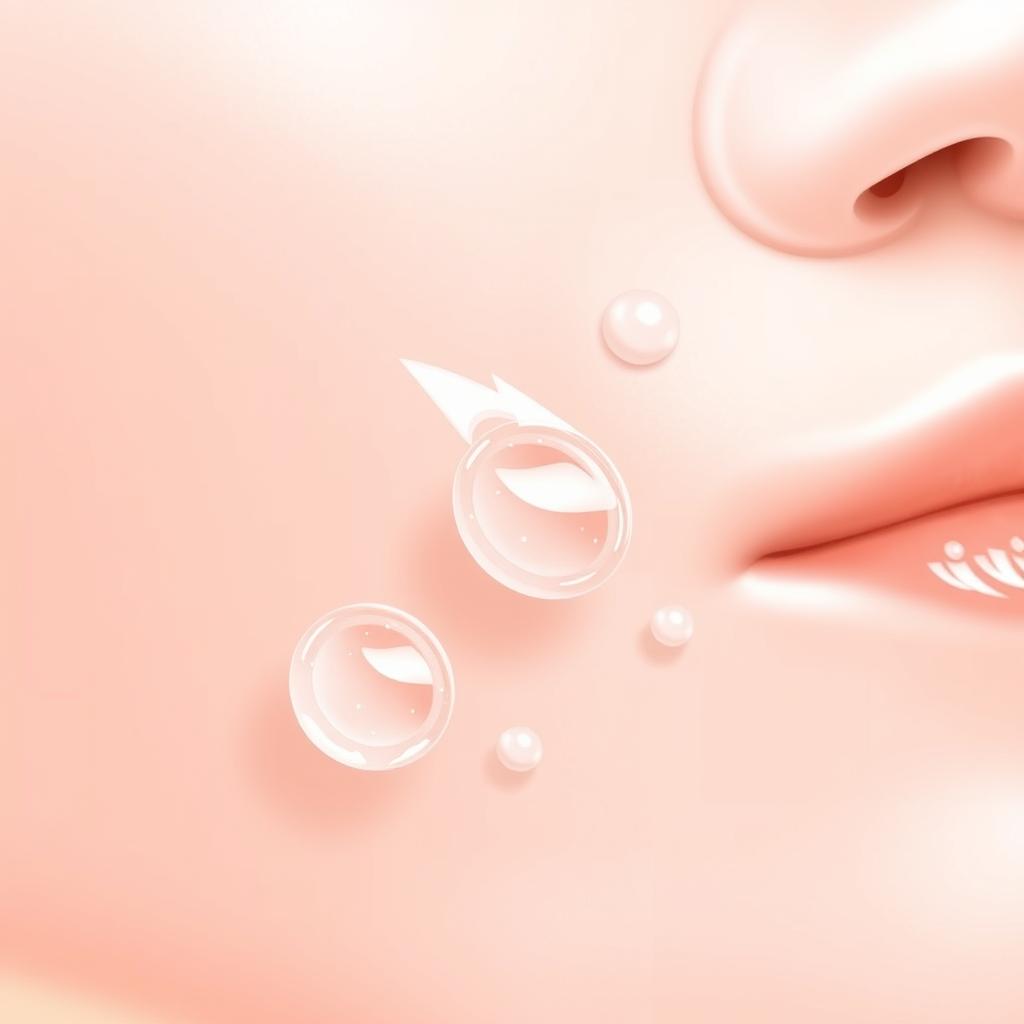 Gentle exfoliation process with chitosan mask