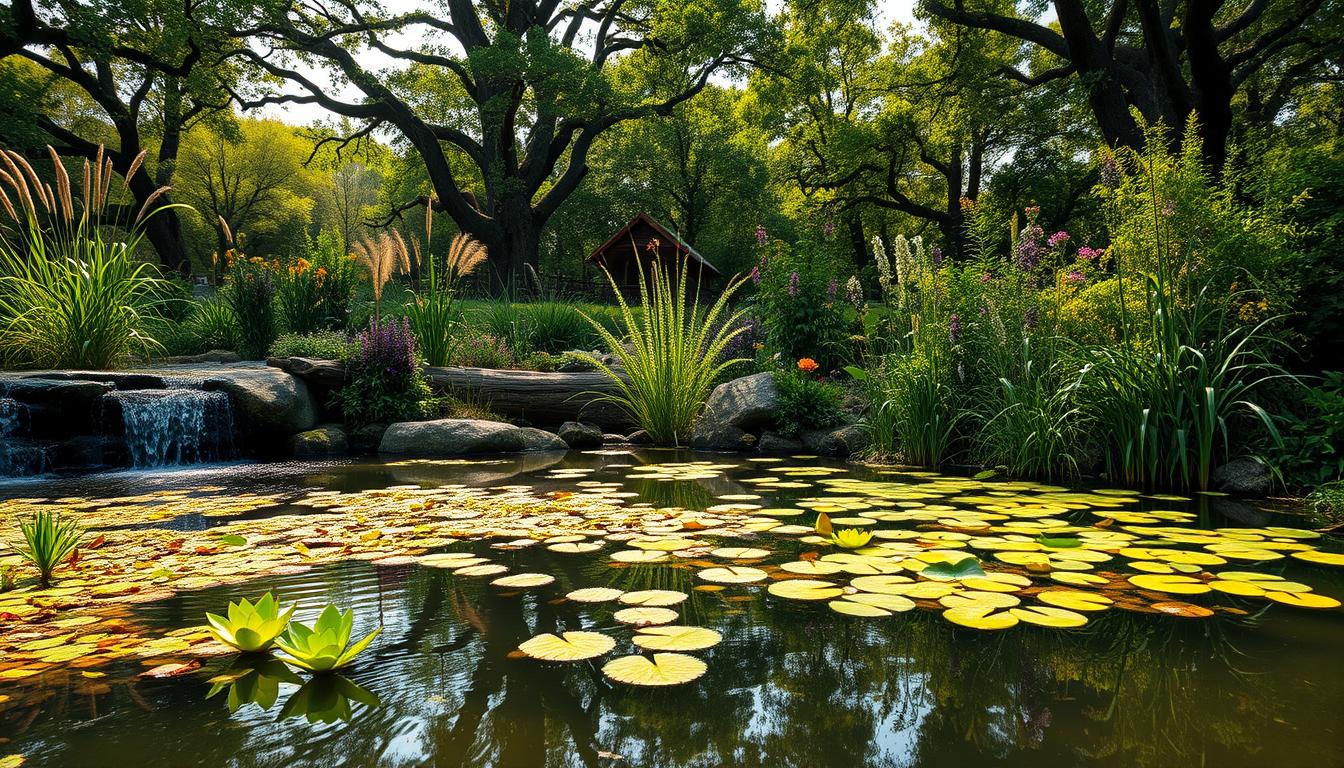 Naturgarten mit Teich