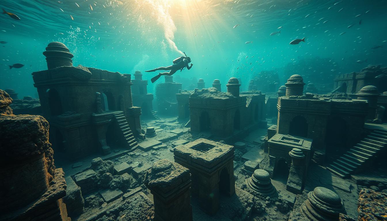 tecnologias modernas arqueologia subaquática