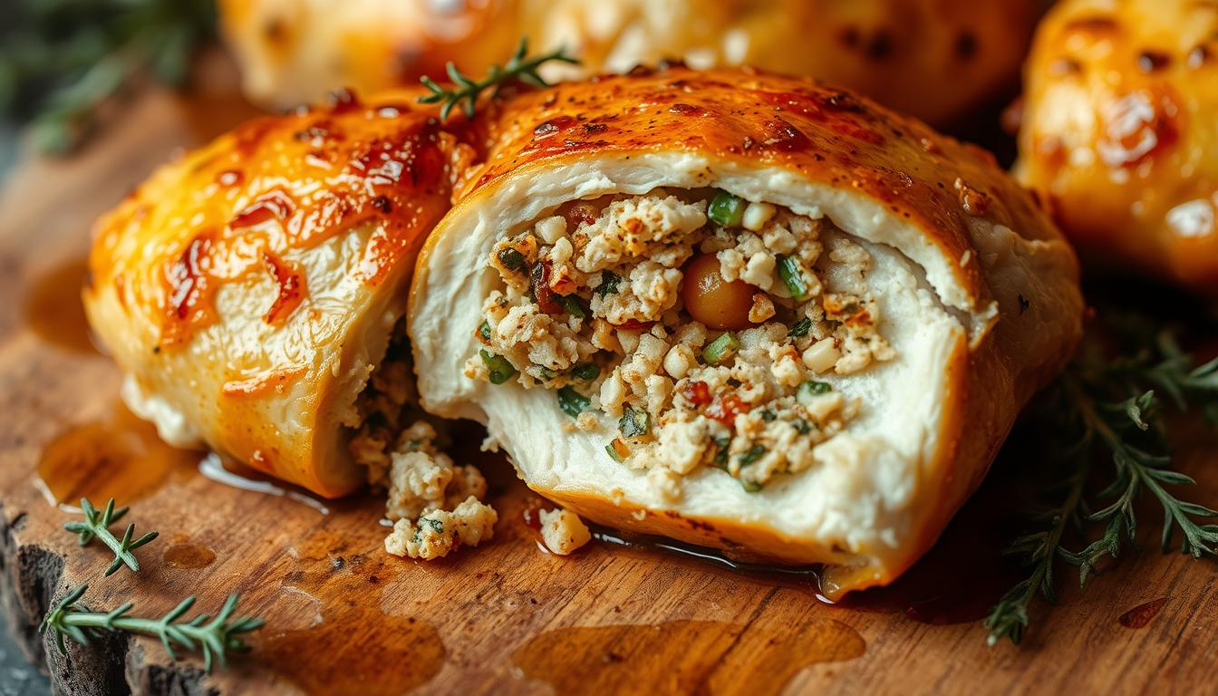easy stuffed chicken