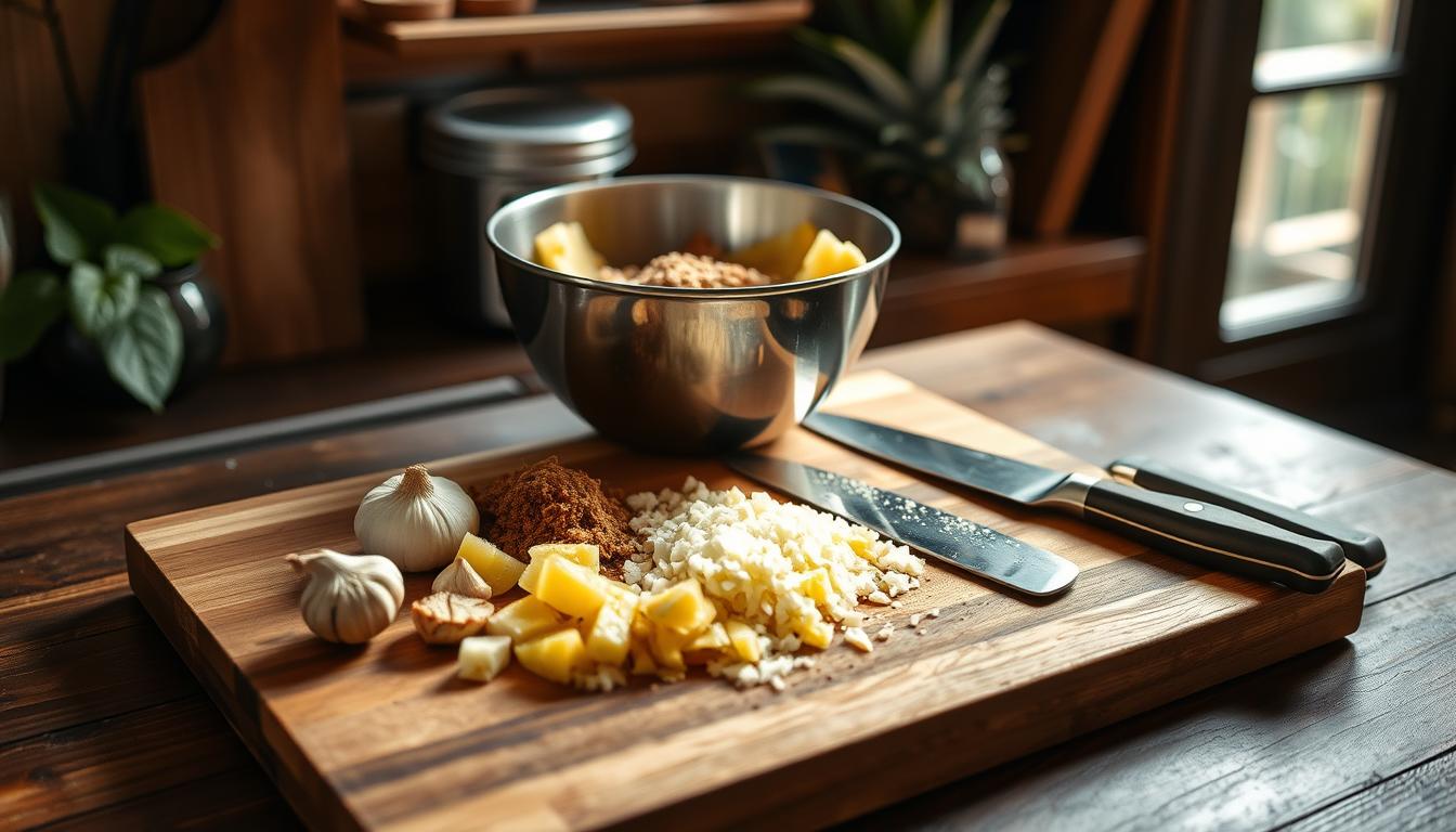 Huli Huli Marinade Preparation