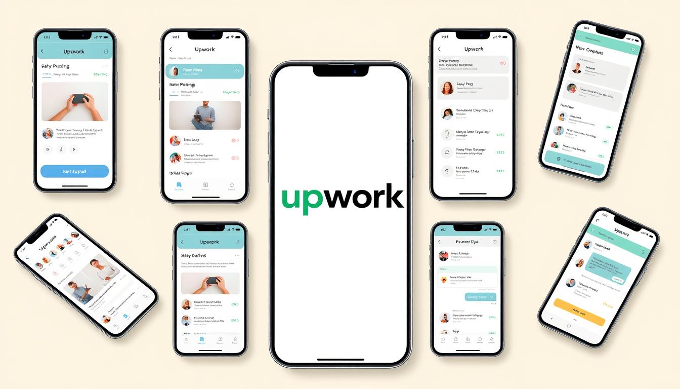 تطبيق upwork