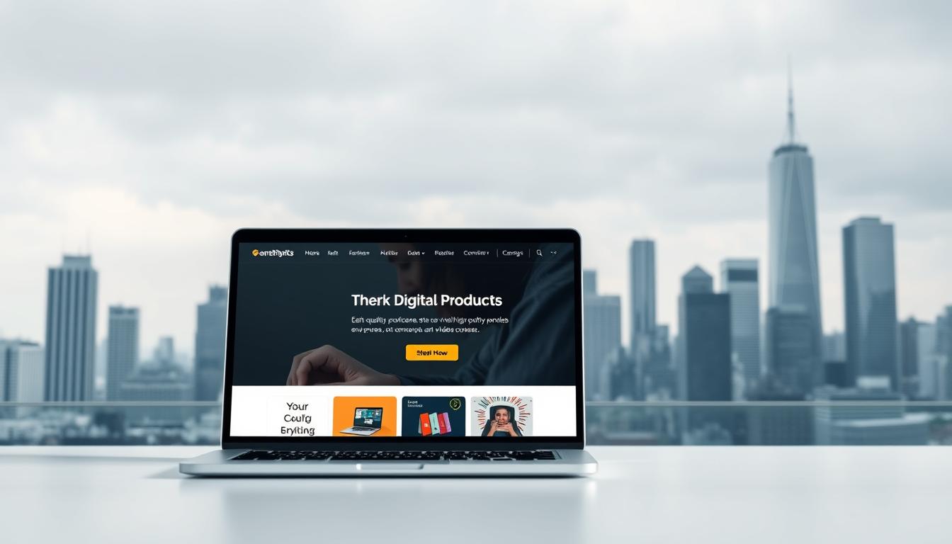How to create a website to sell digital products?