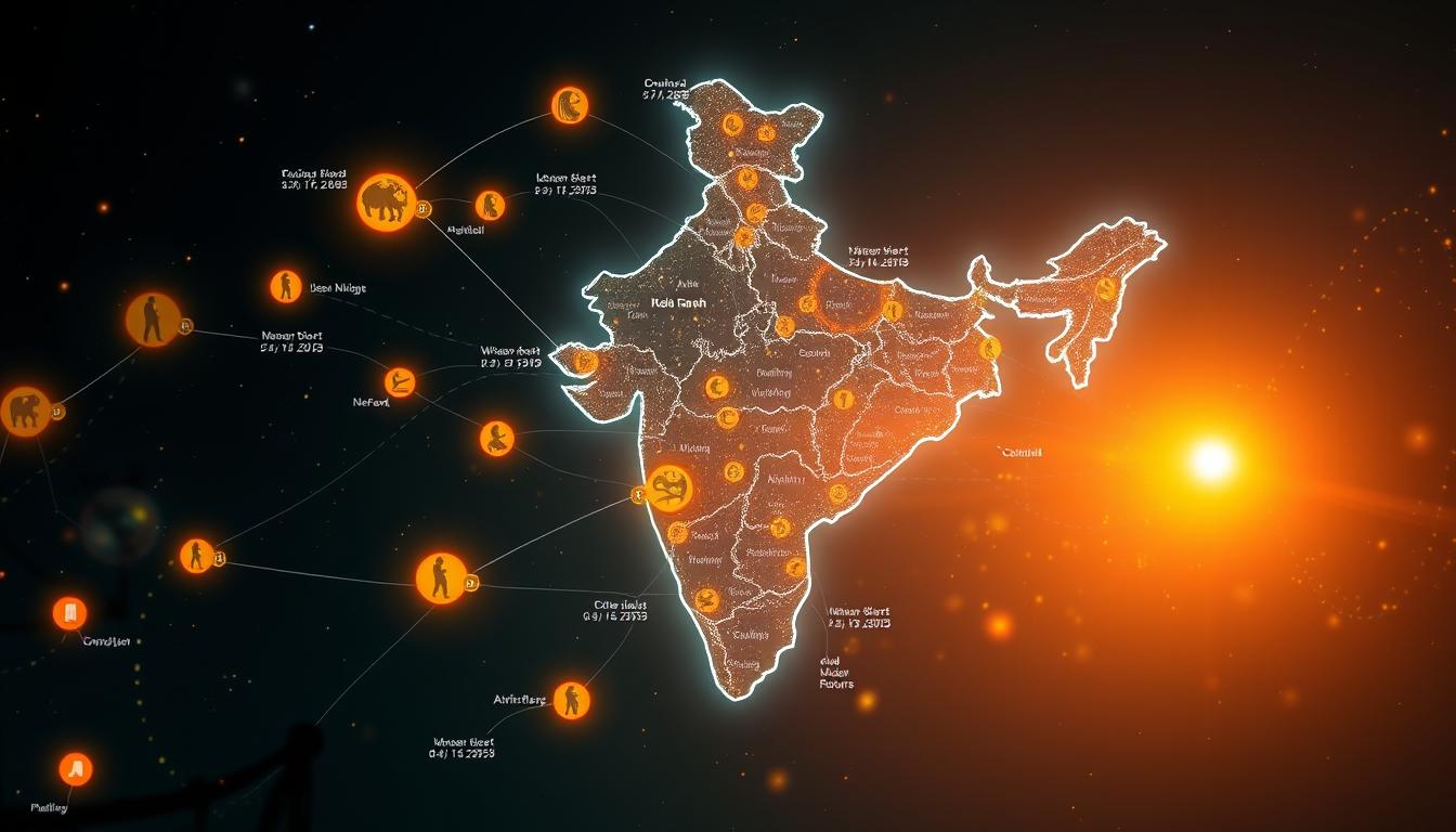 Futuristic visualization of vernacular Wikipedia growth and digital inclusion across India