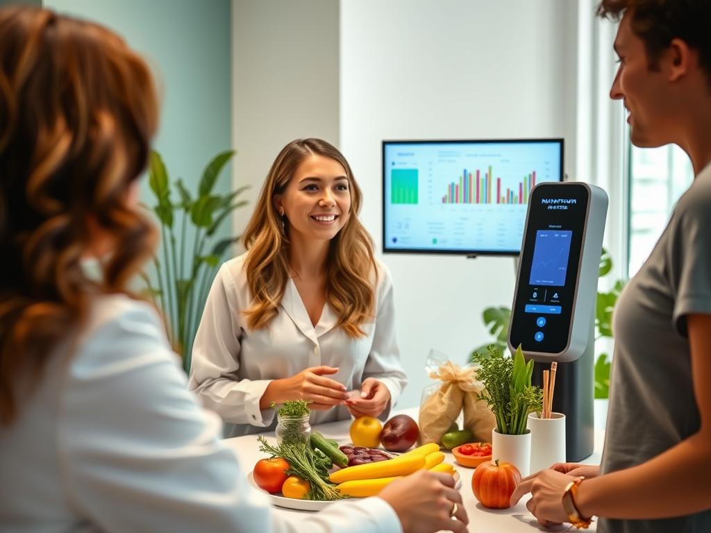 Nutritional assessment using quantum health analyzer with dietary recommendations
