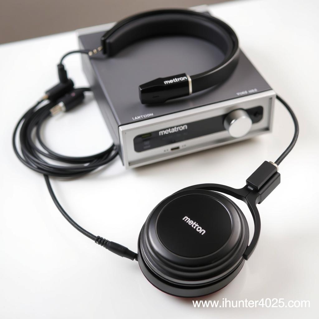 Metatron Hunter 4025 NLS headphones and processing unit