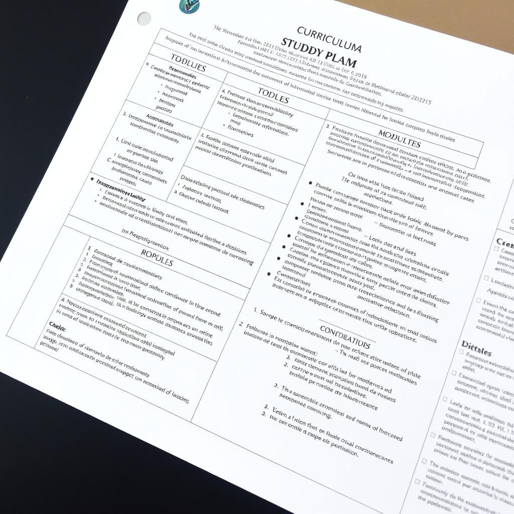 Plan de estudios detallado de una escuela de iridología