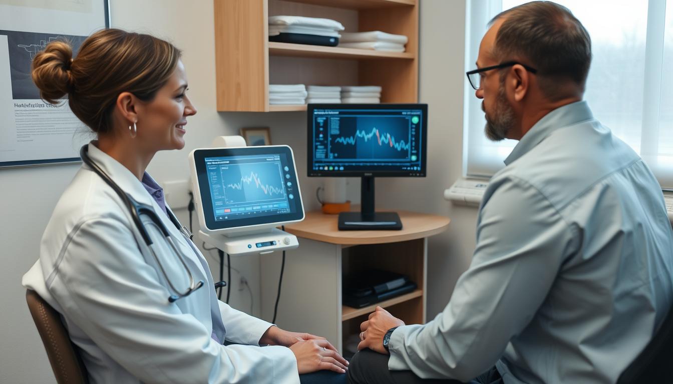 Metatron Hunter 4021 being used to track chronic conditions with its monitoring capabilities