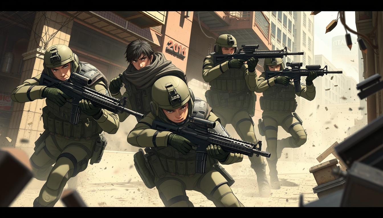 Squad Shooter Simulation Shootout 3D FPS squad game team shooter game online