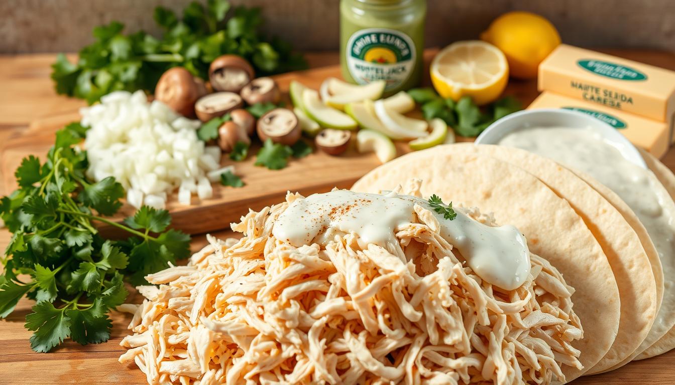 white chicken enchilada ingredients