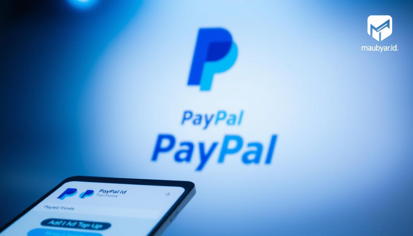 cara tambah saldo di paypal