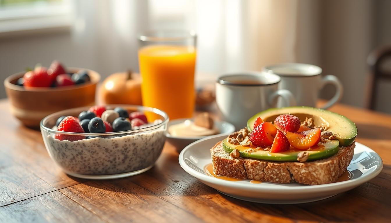 high fiber breakfast