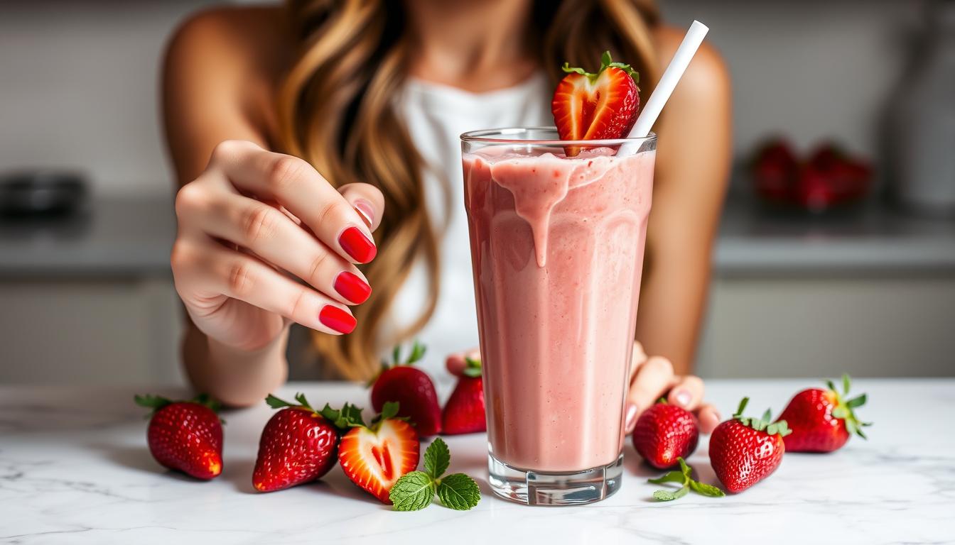 hailey bieber smoothie