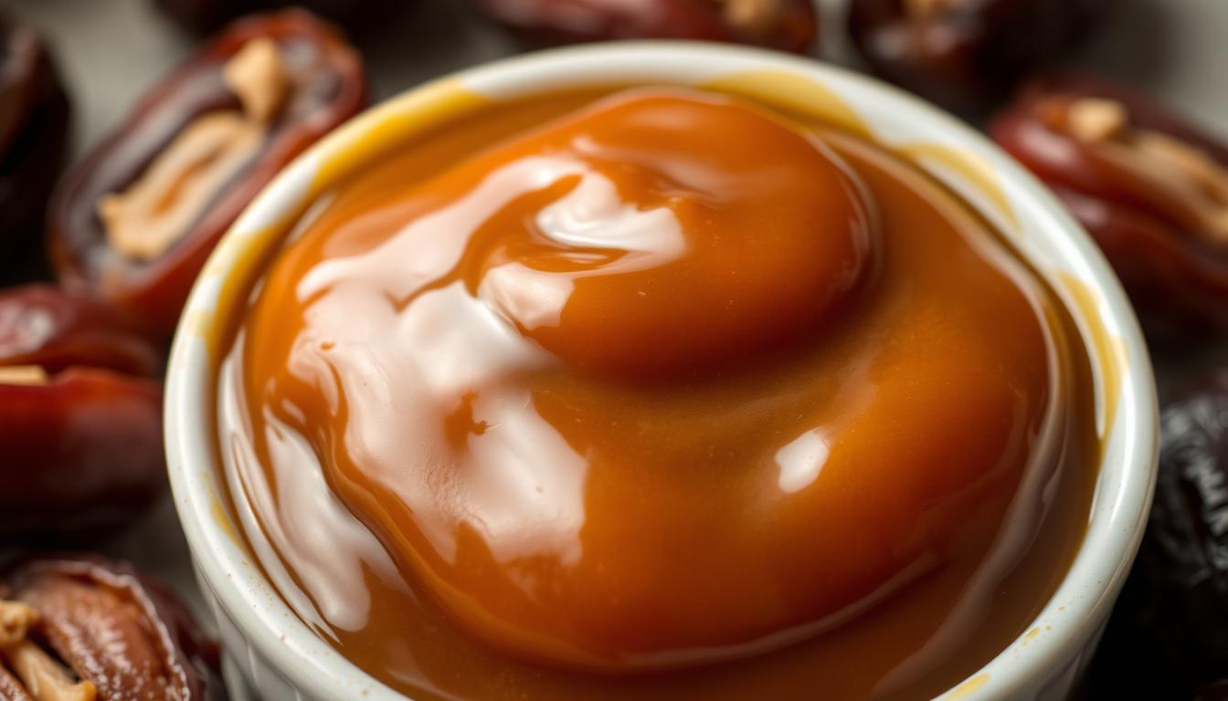 Medjool date caramel sauce