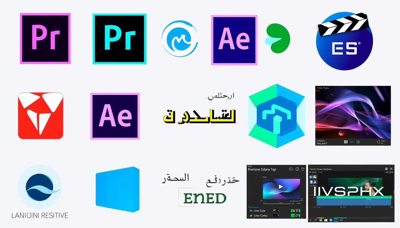 برامج المونتاج الاحترافية المستخدمة في خدمات فايفر