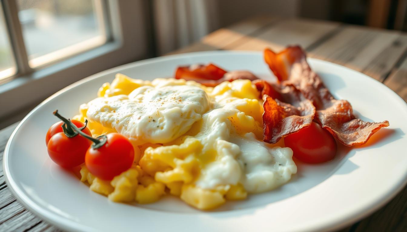 egg-based protein breakfast