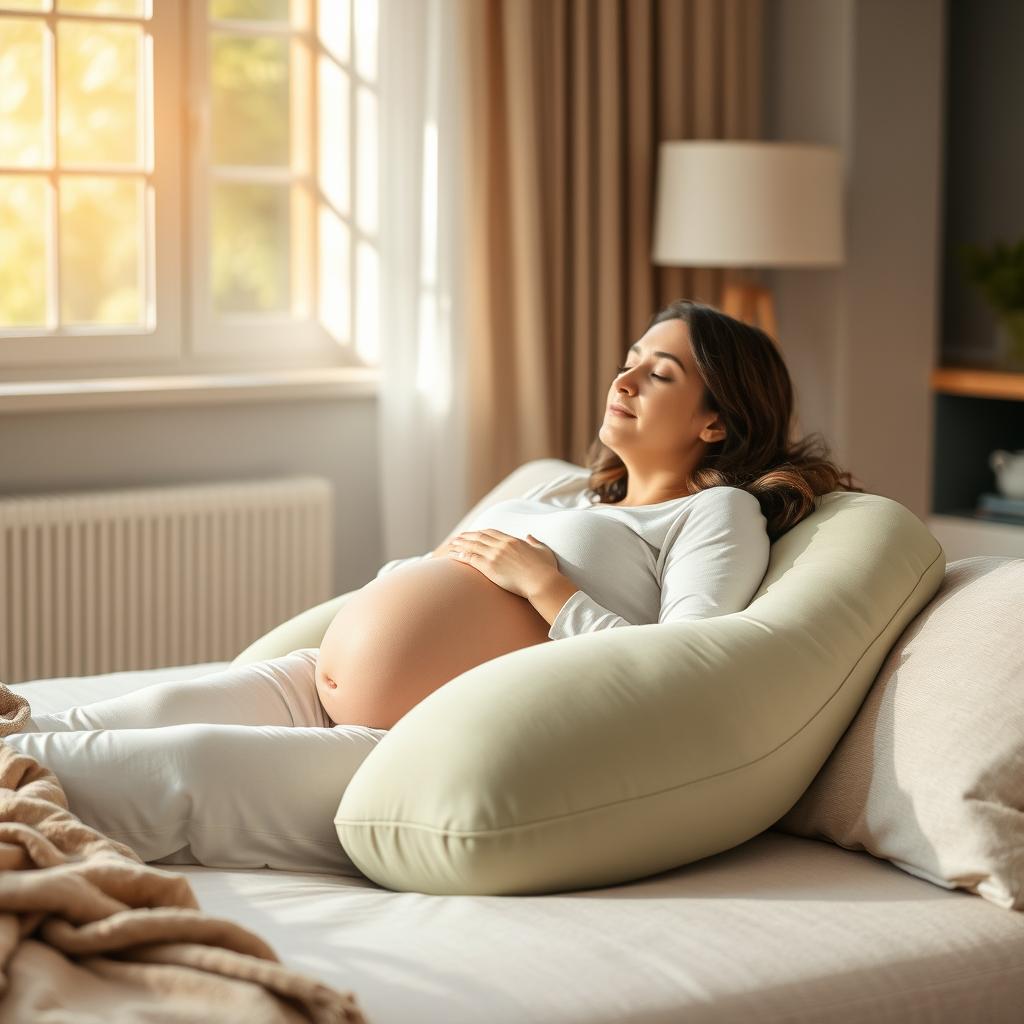 Moments-idéaux-pour-débuter-l'utilisation-du-coussin-de-grossesse