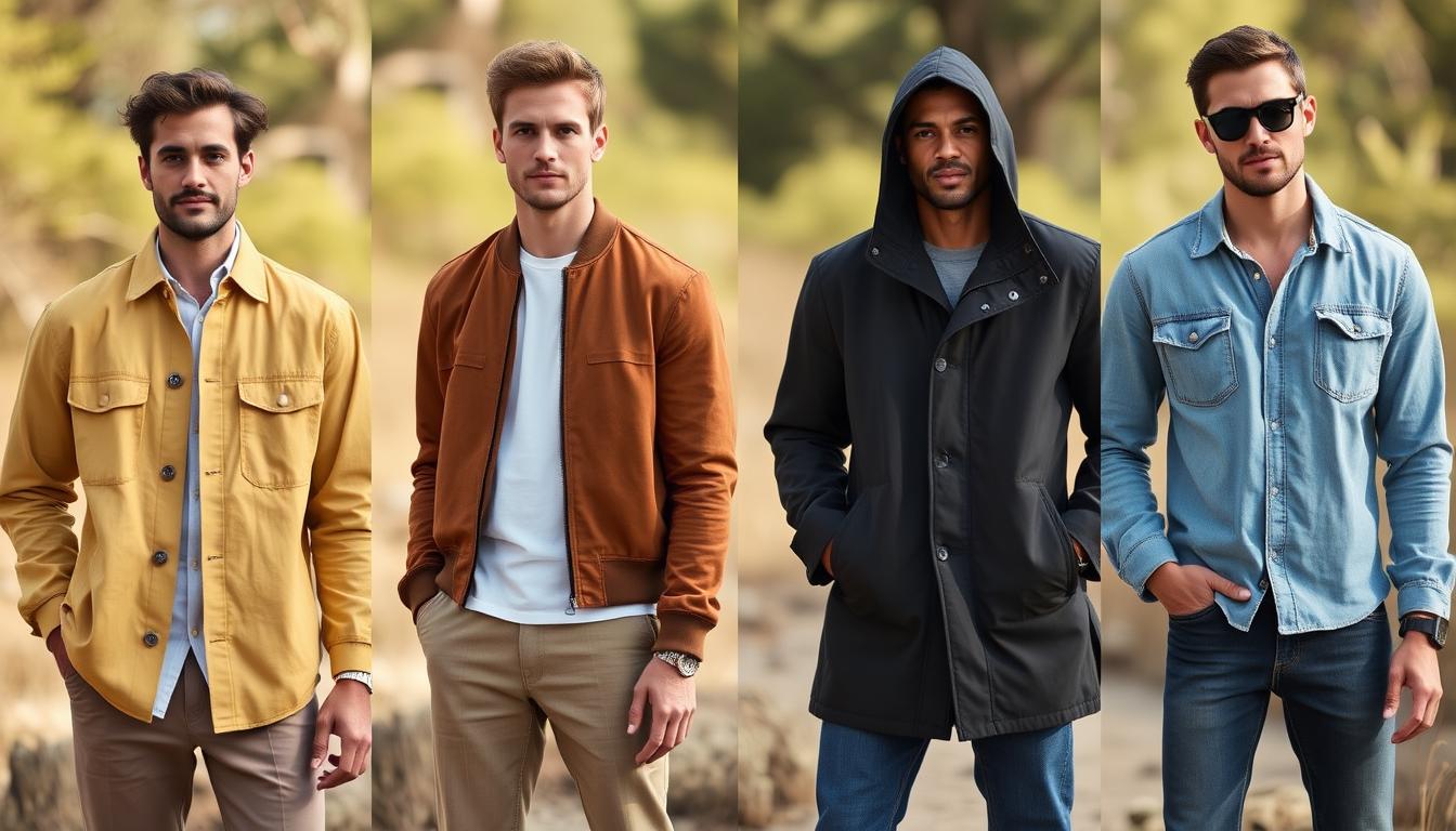 men's jacket styles for different seasons