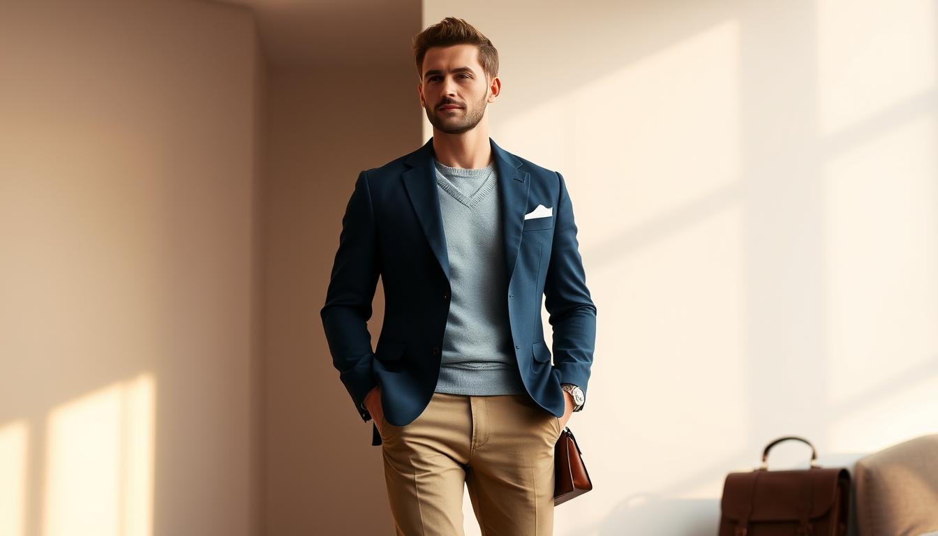 smart casual men's wear