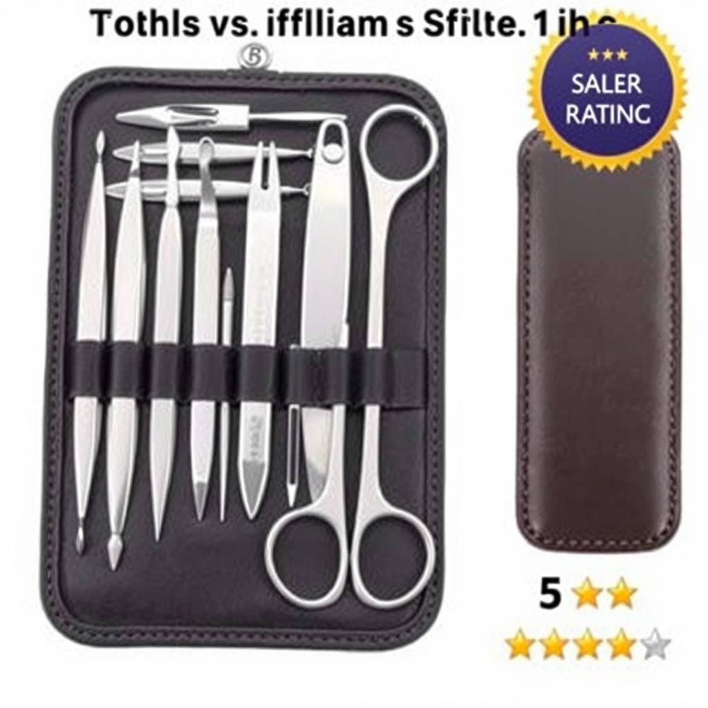 Kit de manicure profissional avaliado no blog Opinião é Bom Vale a Pena