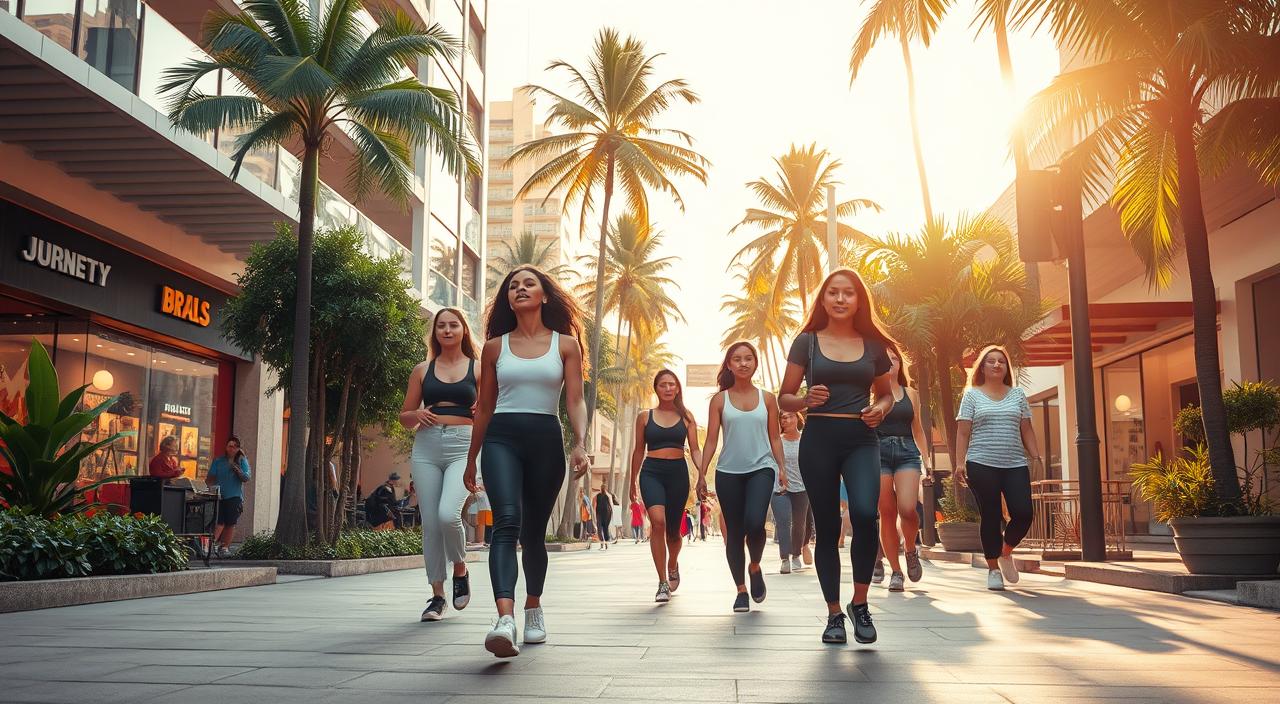 moda Athleisure no Brasil