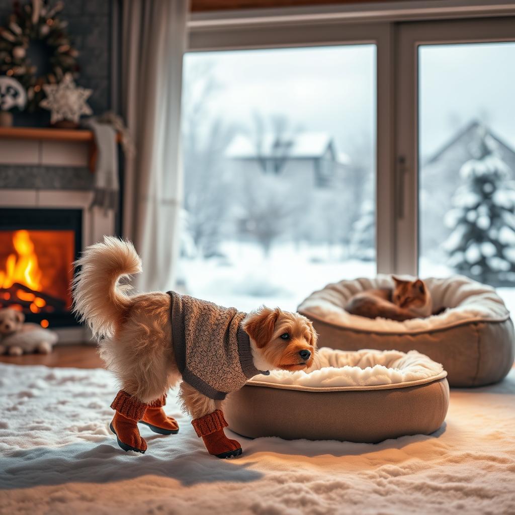 cuidados especiais pets inverno