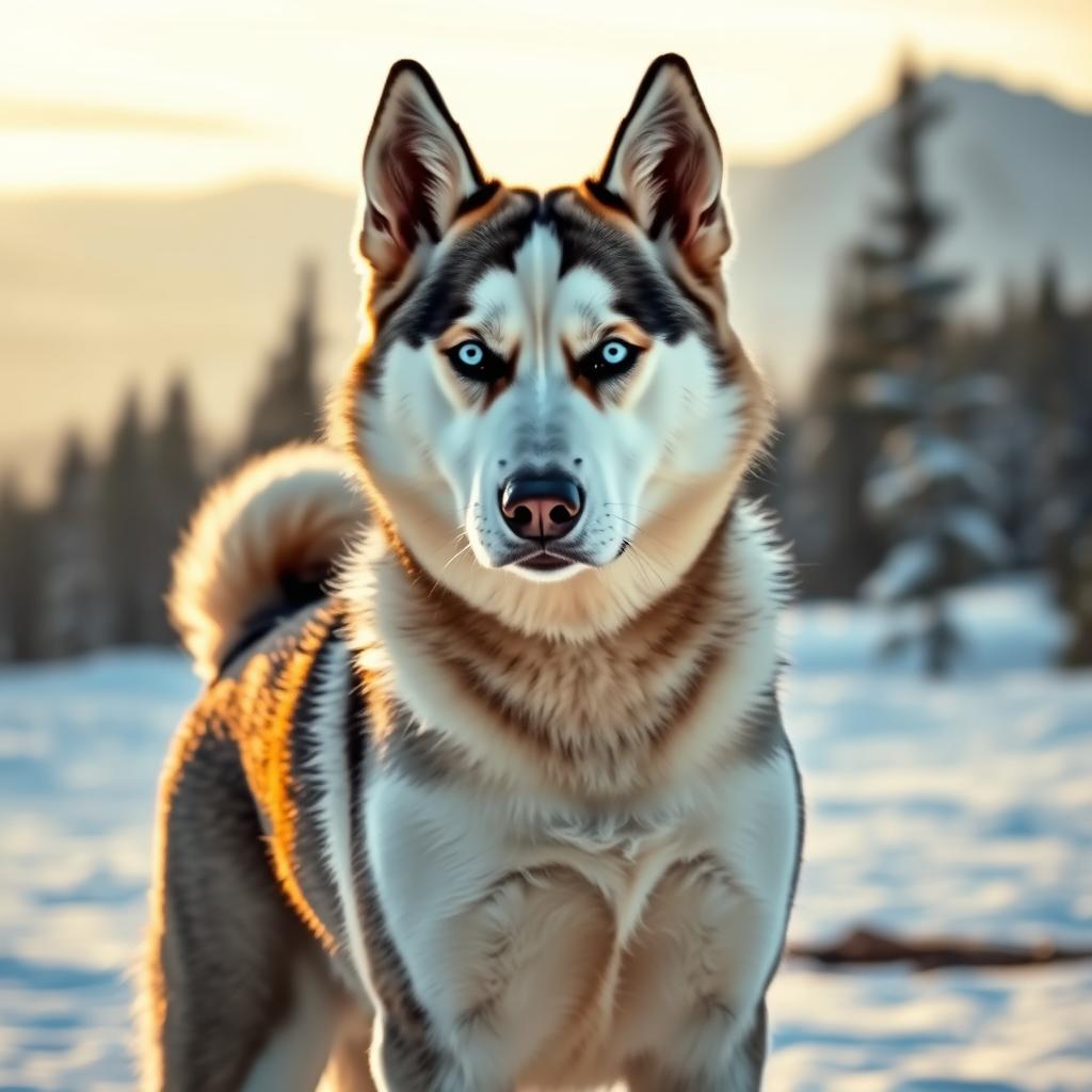 características físicas do Husky Siberiano