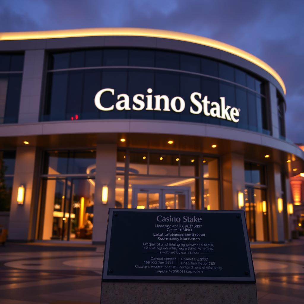 licenciamento cassino stake