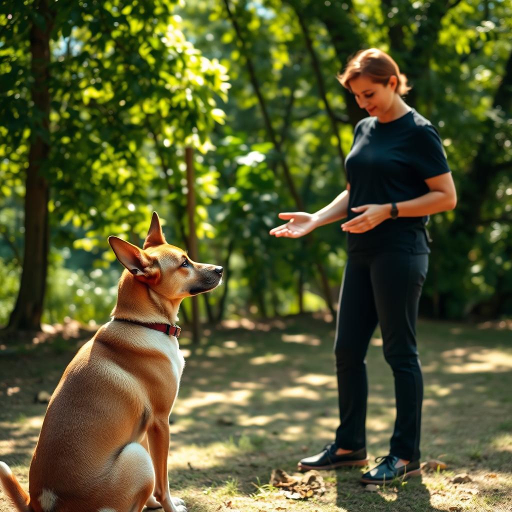 treinamento para cães silenciosos