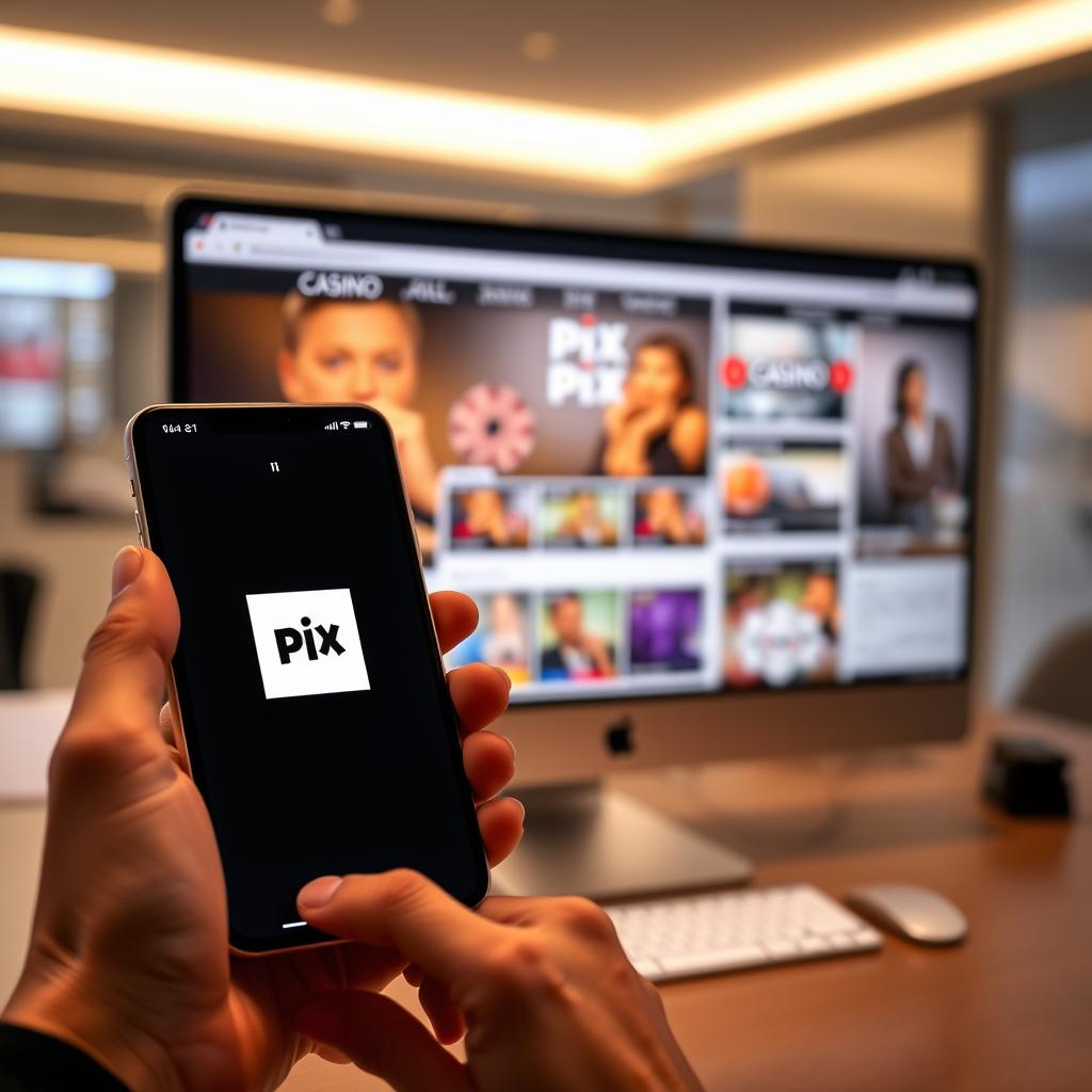 como depositar com pix no cassino