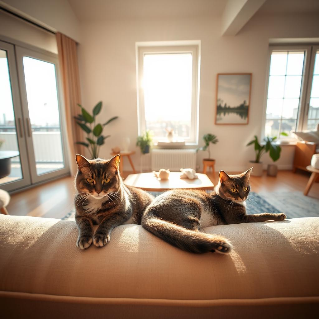 gatos para apartamentos