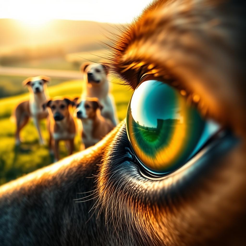 visão dos cães