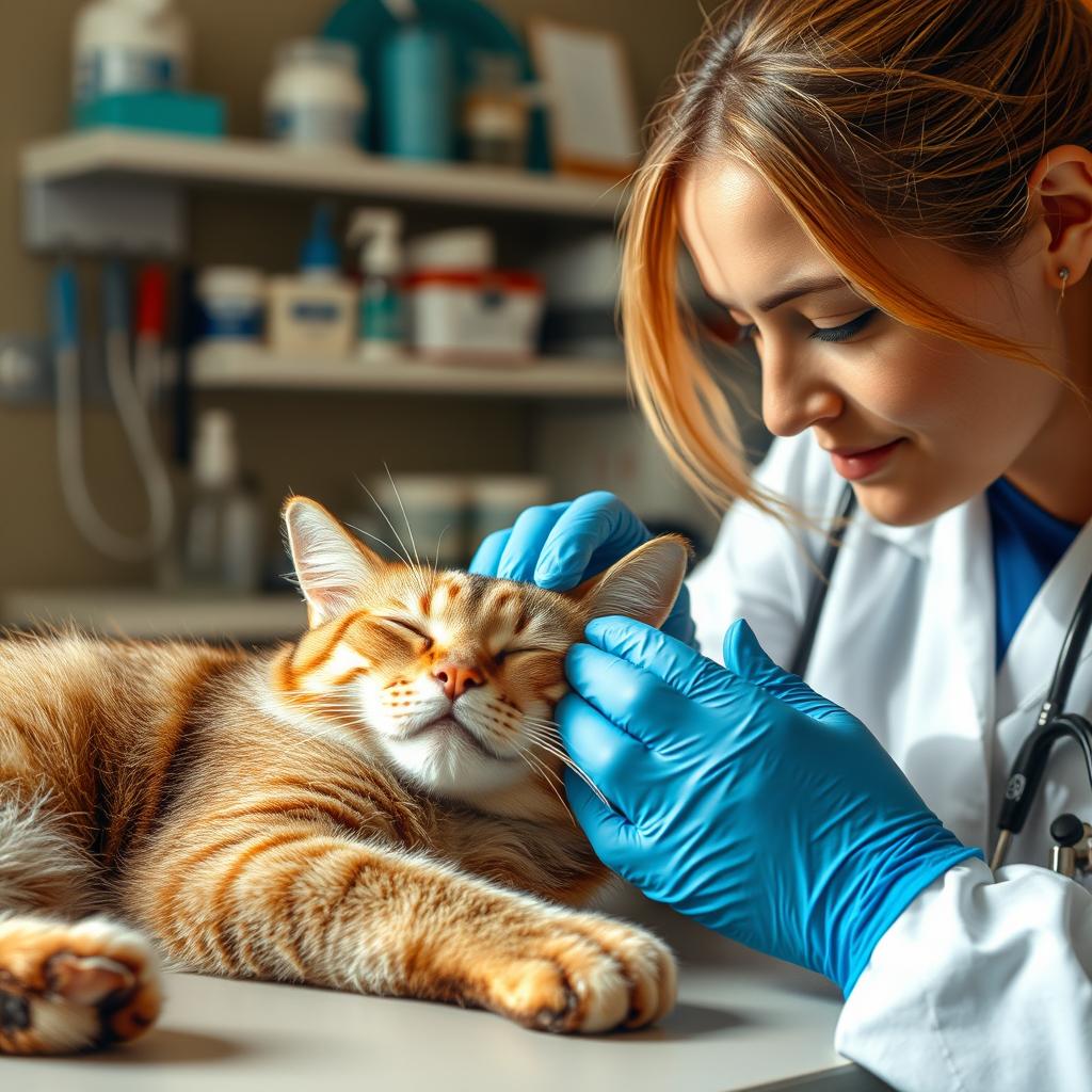 vacinação em gatos seniores