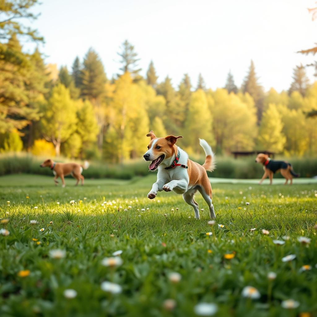 exercícios para cães