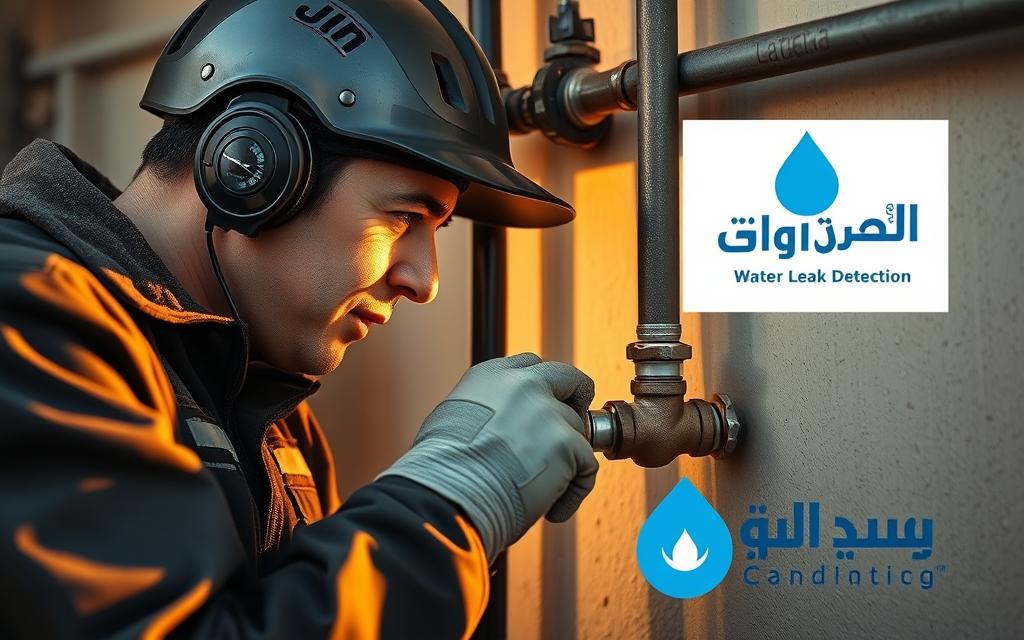 كشف تسربات المياه