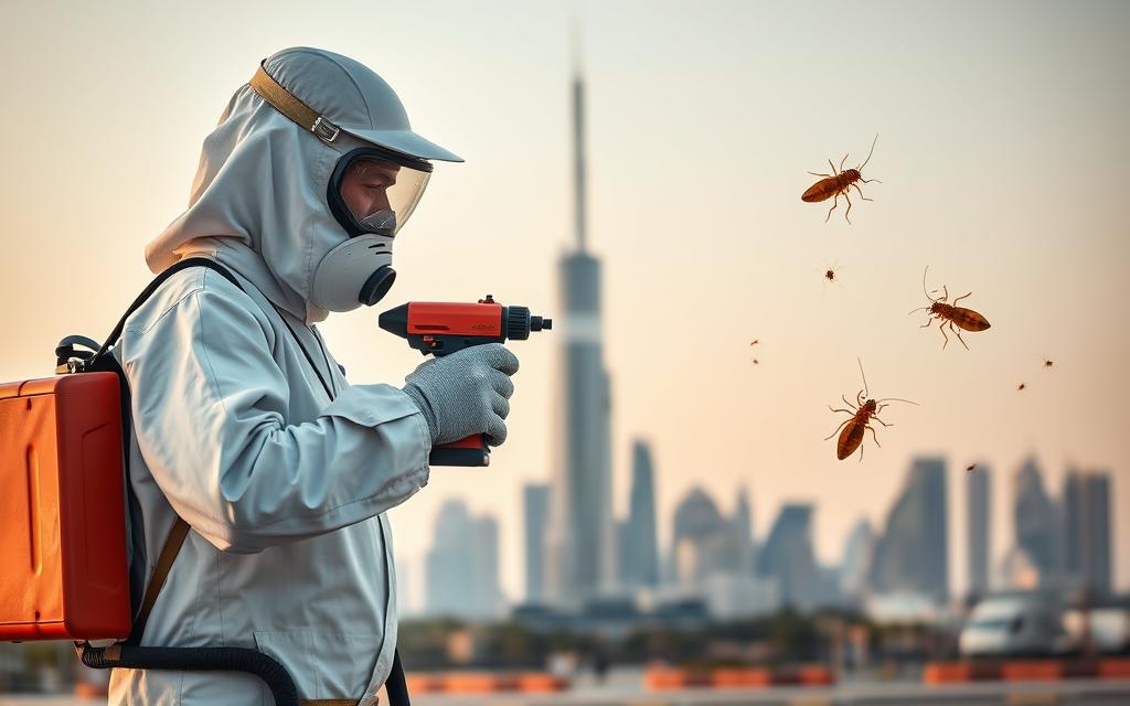 خدماتنا لمكافحة حشرات الكويت شركة النجم الذهبي