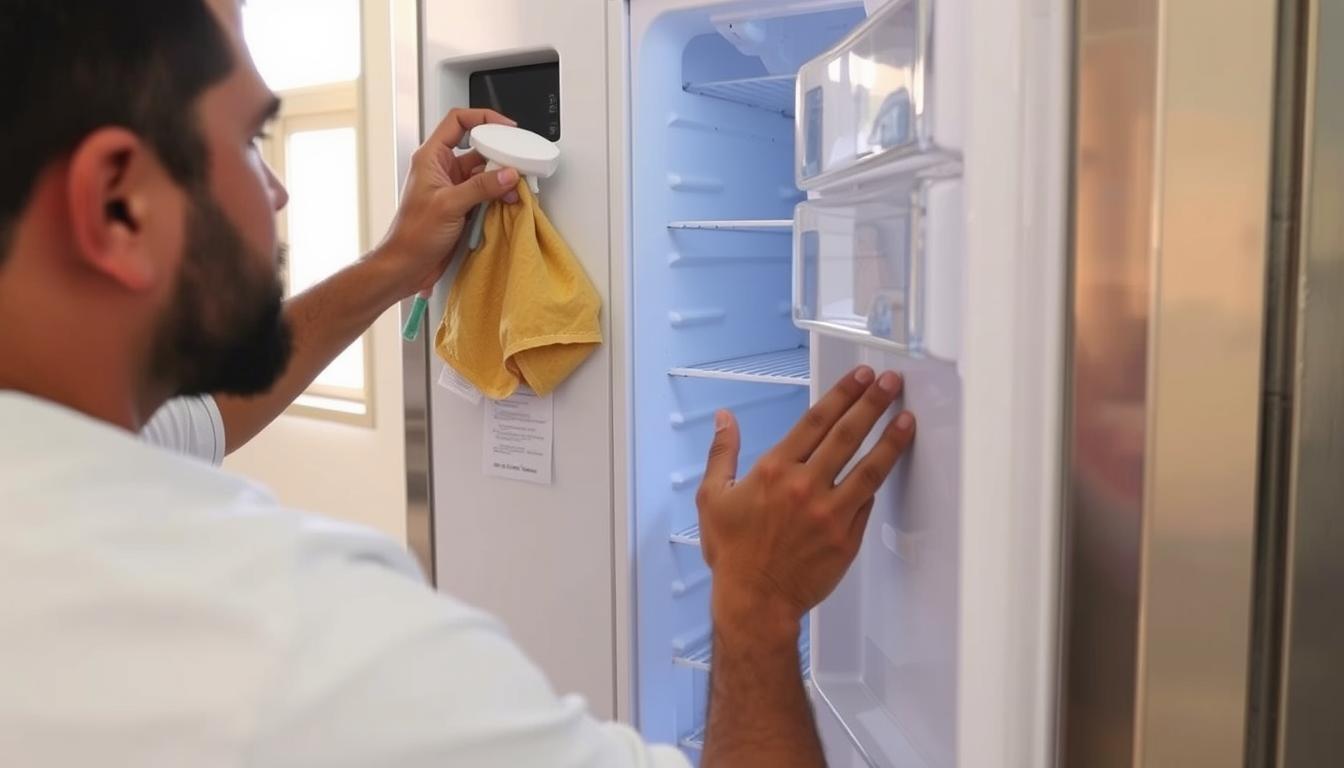 صيانة دورية للثلاجة للحفاظ على كفاءتها في مناخ الكويت الحار