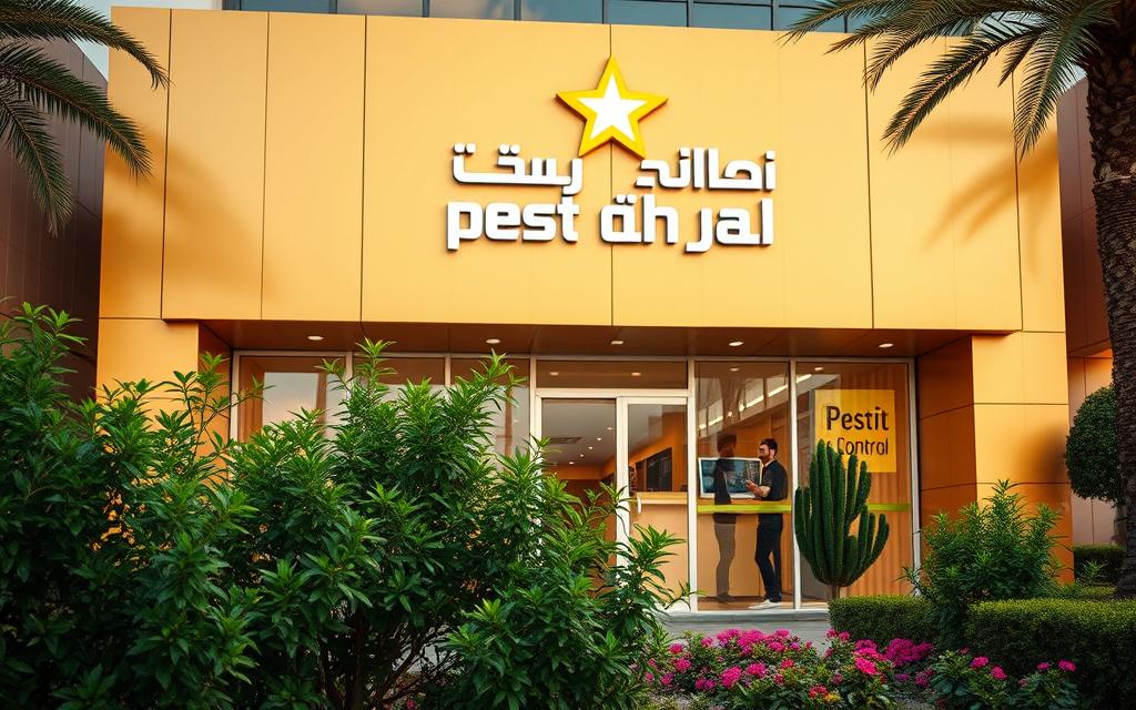 شركة النجم الذهبي مكافحة الحشرات