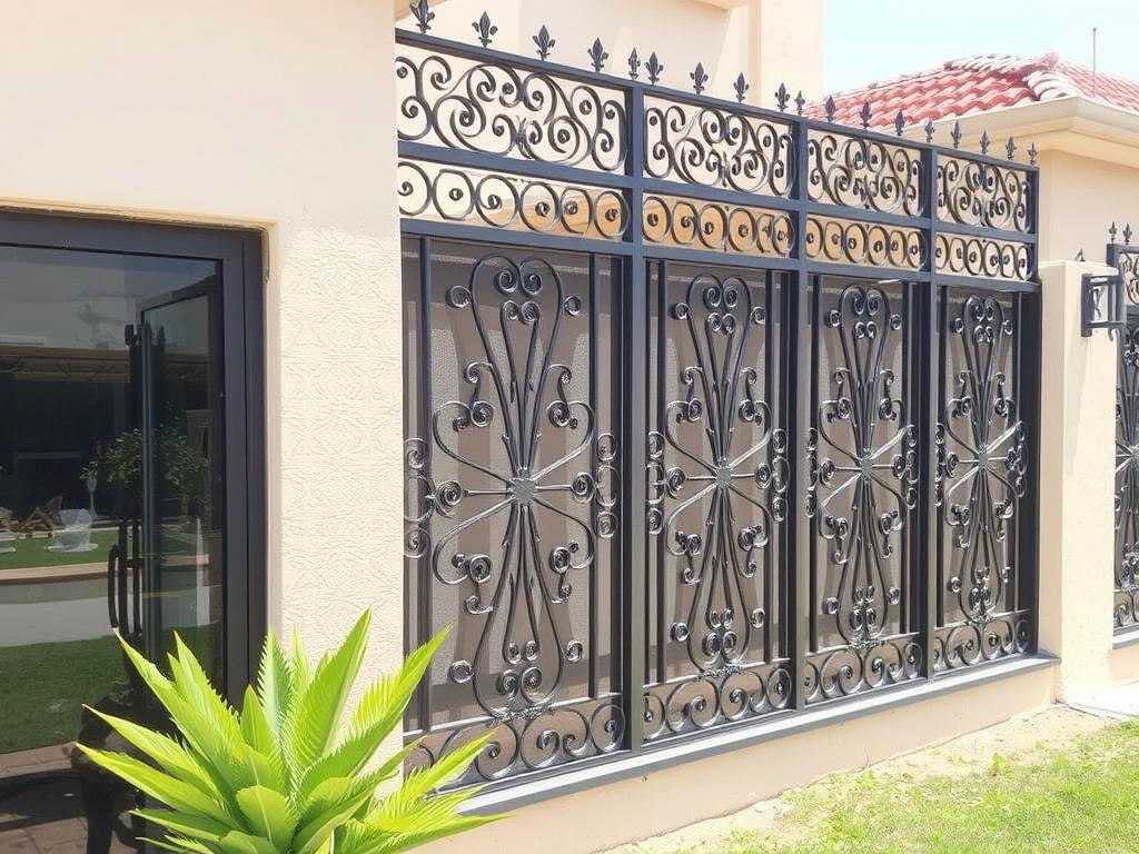 سواتر حديدية عالية الجودة من حداد مظلات القصيم
