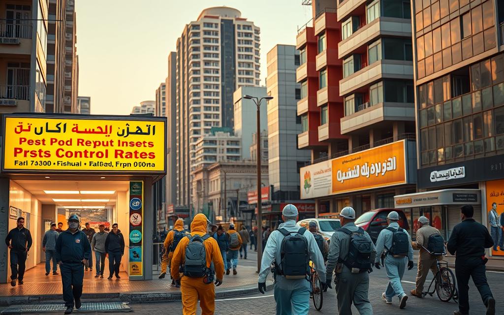 مكافحة حشرات وقوارض بأسعار تنافسية بالكويت