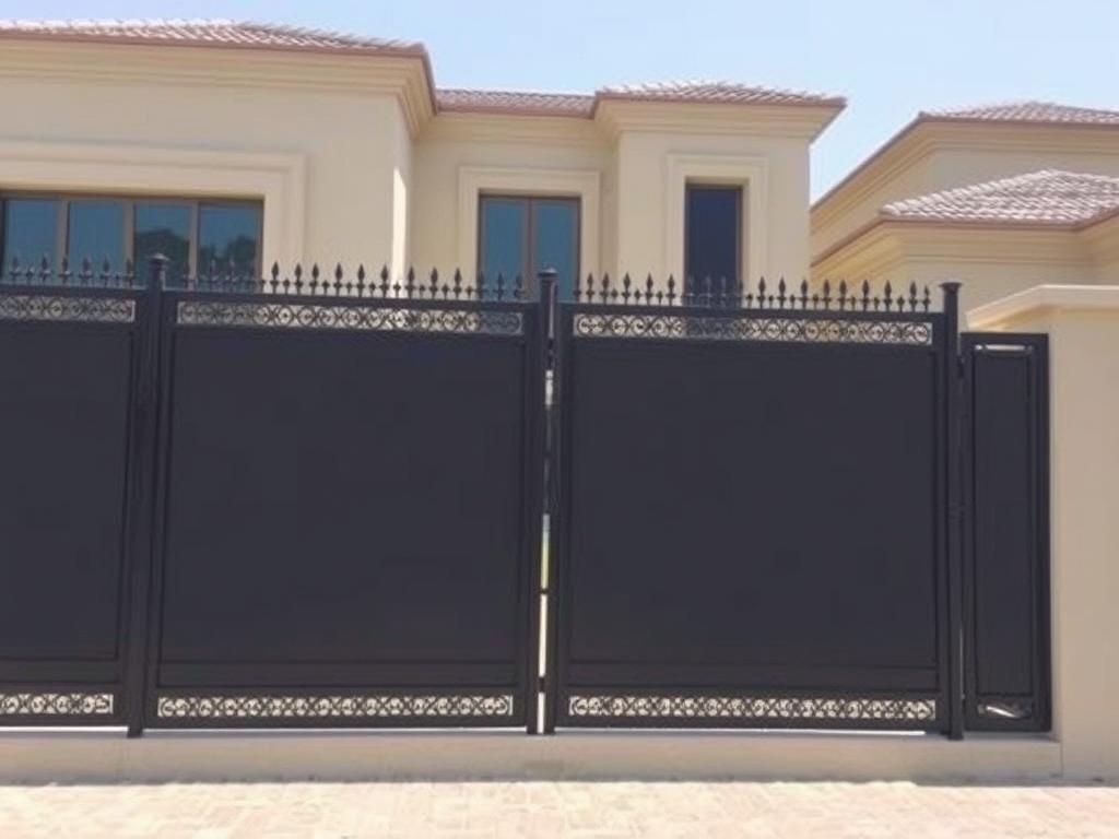 مشروع سواتر حديد في الاحساء